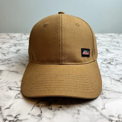 Dickies Ball Cap Men’s Dark Tan Canvas One Size New With Tags - Image 1 of 4