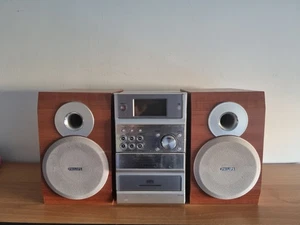 Sistema HI FI Philips MCM 190/22 Stereo CD CD-R RW Cassetta Nastro Radiosveglia - Foto 1 di 10