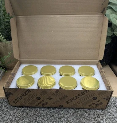 Lovery 8 Piece Individually Scented Soy Candles New In Opened Box - Image 1 of 4