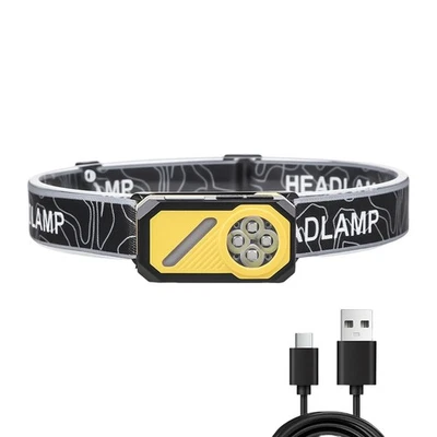 LED Running Headlamp for Runners, 400 Lumens Rechargeable Running Light 12 Modes - Image 1 of 4