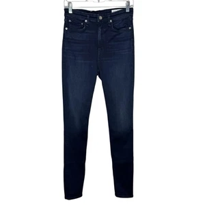 Rag & Bone sz 29 dark wash nina high-rise skinny jeans women's - Picture 1 of 9