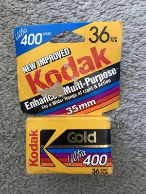 Kodak Enhanced Multi-Purpose 35mm Color Film 36 Exp Ultra 400 Exp 12/1994 - Image 1 of 4