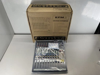 Soundcraft EPM 8 - 8 Mono + 2 Stereo Audio Console - Image 1 of 4
