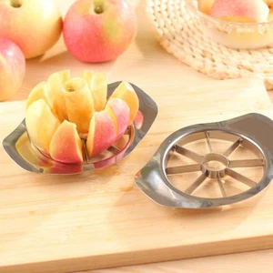 Cortador de manzanas de alta resistencia cortador de cuñas separador de frutas cuchilla de acero herramienta práctica - Imagen 1 de 5