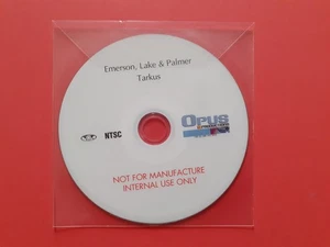 EMERSON LAKE & PALMER Tarkus UK promo NTSC DVD test press RARE! ELP - Picture 1 of 1