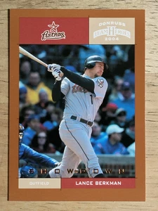 Donruss Team Heroes Showdown 2004 bronce #185 Lance Berkman - Imagen 1 de 2