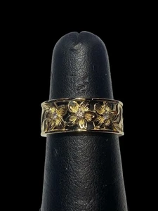 Lady's Diamond Fashion Ring 3 Diamonds .03 Carat T.W. 14K Yellow Gol (MP1045200) - Picture 1 of 3