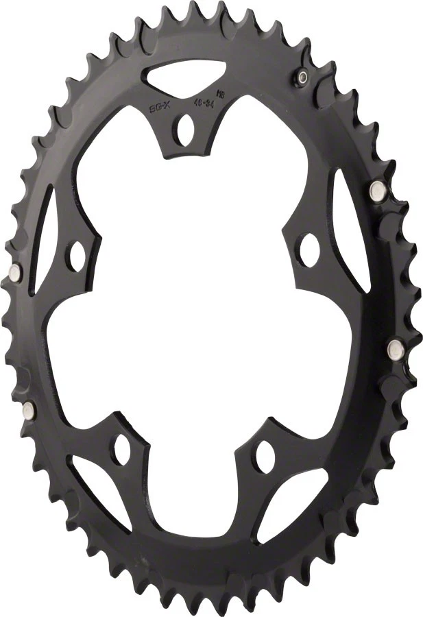 Shimano Sora 3550 46t 110mm 9-Speed Chainring, Black - Image 1 of 1