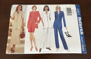 Butterick Pattern 4885 Fast & Easy Jacket Skirt Pants Women’s Size 12-16 Uncut - Picture 1 of 2