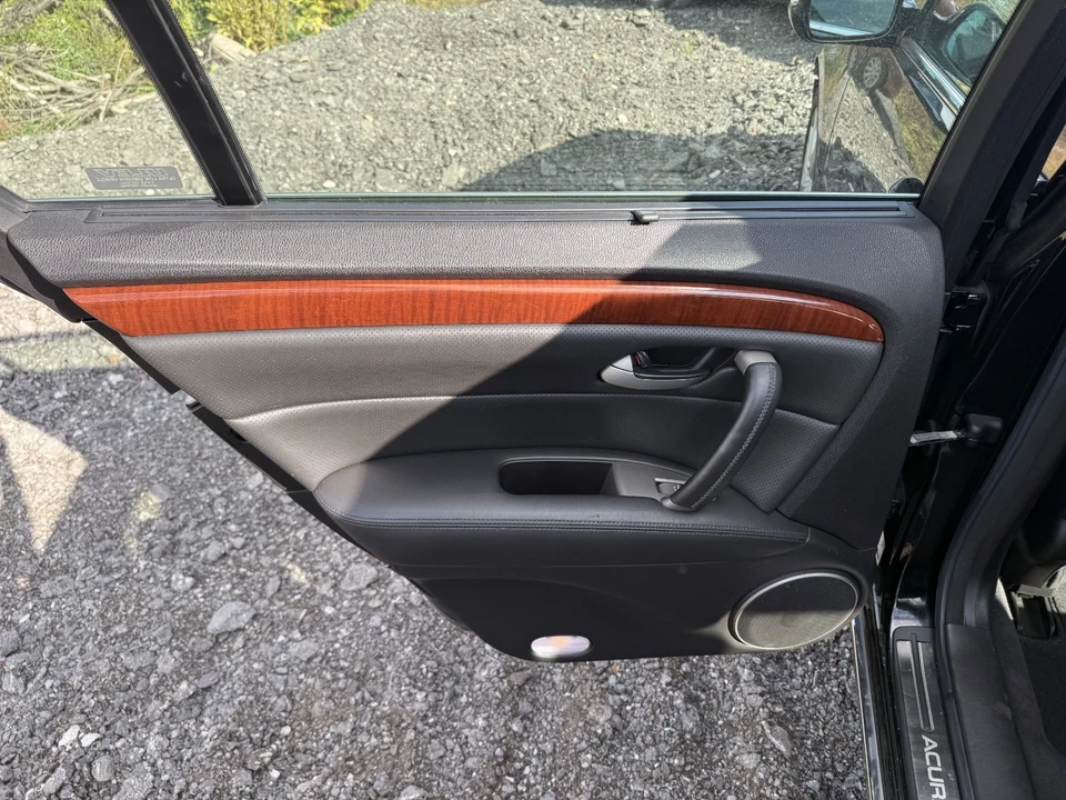 09-12 ACURA RL REAR DRIVER LEFT  SIDE DOOR PANEL CARD TRIM OEM BLACK - Изображение 1 из 1