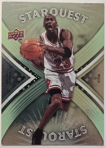 2008-09 Michael Jordan #sq-20 Starquest First Edition Green Bulls Basketball - Picture 1 of 2