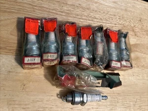 8X NOS Champion J-11Y Spark Plugs Charger Road Runner Cuda GTX 383 440 1960-1979 - Picture 1 of 3
