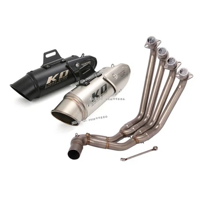 Silenciadores de tubo de escape de enlace delantero para Honda CBR650F CBR650R CB650F CB650R 2014-23 Foto 1 de 4