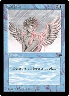 Magic MTG Legends Acid Rain LIGHTLY PLAYED LP - Image 1 of 1