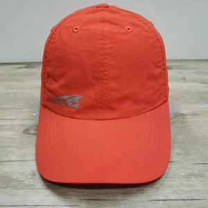 Altra Hat Cap Strap Back One Size Red Running Athletic Lightweight Mens Nylon - Picture 1 of 9