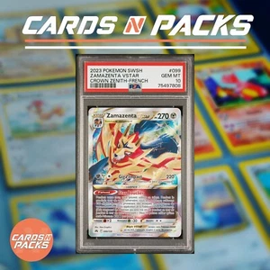 Carte Pokemon Zamazenta Vstar 099/159 Zenith Suprême PSA 10 GEM MINT 🇫🇷🔥 - Picture 1 of 2