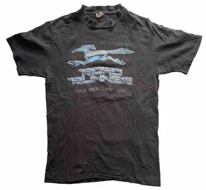 Rare Vintage Tee 80s Road Runner Records Tour T-Shirt Rock N Roll Heavy Metal - Picture 1 of 12