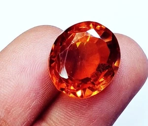 Golden Color Quartz Loose Gemstone 10.40 Ct Certified With Free Gift - Picture 1 of 6