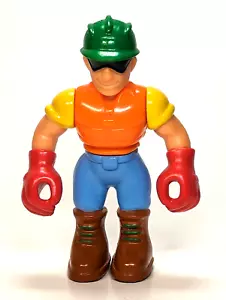 Figura de acción Fisher-Price Fisher-Price de trabajador de la construcción como Imaginext Great Adventures - Imagen 1 de 8