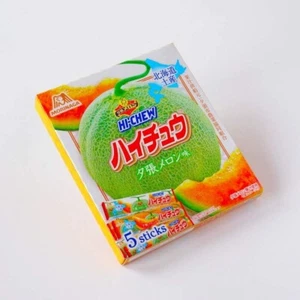Juego de 5 dulces suaves Morinaga Hi-Chew sabor melón limitado a Hokkaido de Japón - Imagen 1 de 3