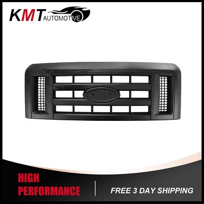 Front Grille Assembly 8C2Z8200B For 08-14 Ford E-150 E-250 E-350 Super Duty  - Image 1 of 4