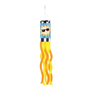 Evergreen,Windsock,Sunny Days Lit Sublimated Windsock - Picture 1 of 2