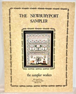"Newburyport Sampler" the sampler workes Counted Cross Stitch Pattern - Picture 1 of 2