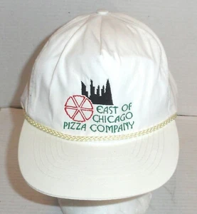 VTG Otto Cap East of Chicago Pizza Company Men's Strapback Adjustable Hat READ - Picture 1 of 7