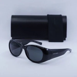 SAINT LAURENT SL736 001 Black/Black 52-17-120 Sunglasses New Authentic - Picture 1 of 6