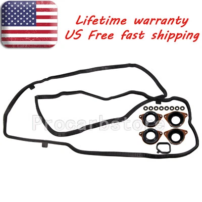 Kit For Honda Accord 2.4L Engine Valve Cover Gasket Set 2013 2014 2015 2016 2017 Foto 1 de 4