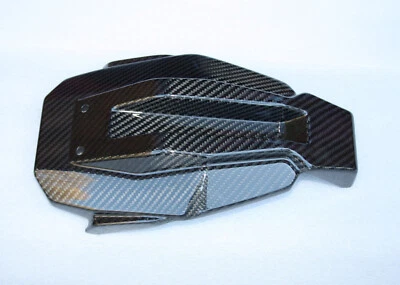 Paso de rueda inferior Kawasaki H2 SX H2SX 100 % carbono brillante Foto 1 de 2