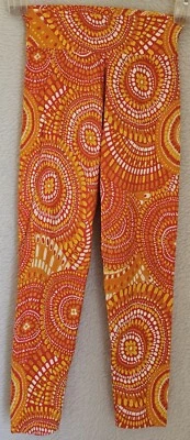Pantalones Legging Liquido Mujer Talla M Medianos Rojo Naranja Amarillo Blanco Foto 1 de 4