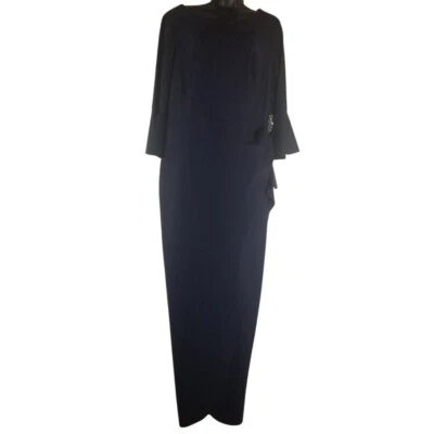 Vestido Alex Evenings Colección Compresión Madre de la Novia Azul Marino Talla 14 Foto 1 de 4