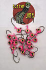 15 Pack 1/16 Oz Size 4 Sickle Hooks Jigs Heads With 3D eyes And Wire Keepers