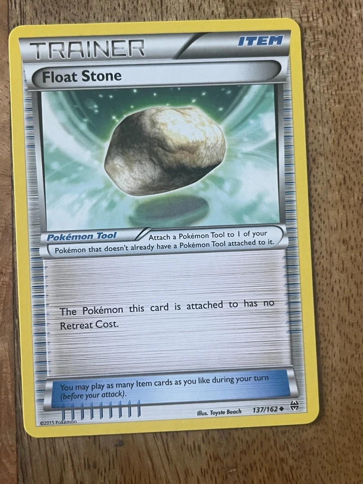 Float Stone (137/162) XY: Breakthrough - NM/LP - 2015 - Uncommon - Pokemon TCG - Image 1 of 2