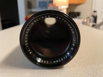 Soligor 90-230mm f/4.5 Manual Focus Auto Zoom Lens Minolta MD Mount -Very Sharp! - Image 1 of 3
