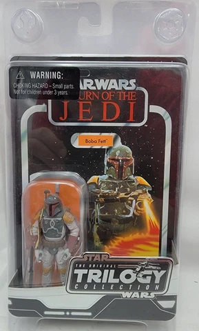 Star Wars Vintage Original Trilogy Collection Boba Fett (ROTJ) 2004 New Sealed Cover