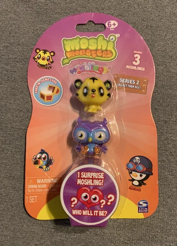 Moshi Monsters Moshlings 3 Pack  Series 2 *NIP* Cover