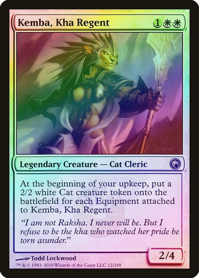 Kemba, Kha Regent FOIL Scars of Mirrodin NM White Rare MAGIC MTG CARD ABUGames - Image 1 of 1