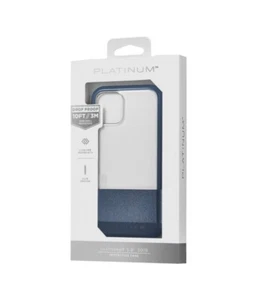 Platinum™ - Hard Shell Case for iPhone® 11 Pro - Midnight Navy w/ Clear Accents - Picture 1 of 9