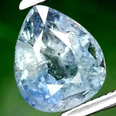 1.62 Ct  Natural Blue Sapphire Heated Madagascar Pear Shape Loose Gemstone - Image 1 of 2