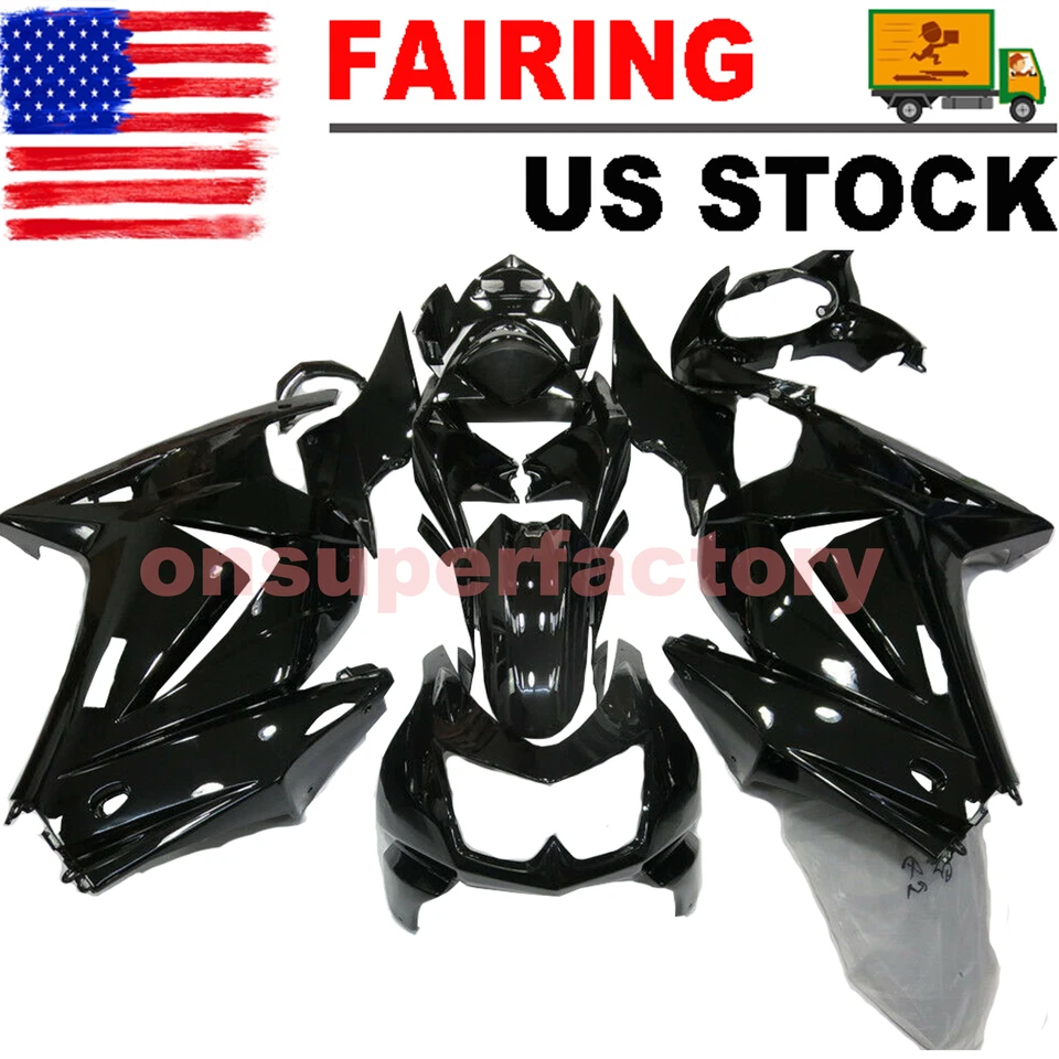 ABS Fairing Bodywork For Kawasaki Ninja 250R EX250 2008-2012 2009 2010 Foto 1 de 4