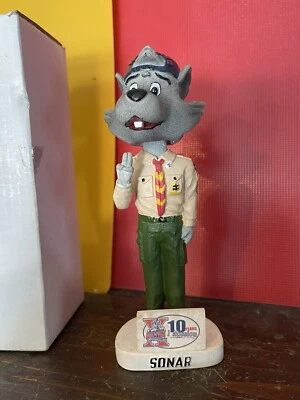Bobblehead raro Hartford Wolf Pack sonar como escoteiro - Imagem 1 de 2