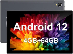 SGIN 10 Inch Tablet, Android 12 Tablets 4GB RAM 64GB ROM with Octa-Core 2.0Ghz P - Picture 1 of 5