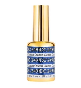 DND DC Mermaid Glitter Effect Gel Polish #249 - Ocean - Picture 1 of 1