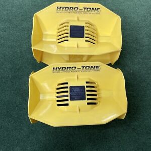 HYDRO-TONE Aquatic Drag Resistance Hydro-Bell Workout Dumbbells System #1 Yellow