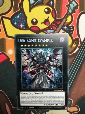 Der Zombivampir Secret Rare 1.Auflage MP23-DE024 deutsch Yu-Gi-Oh! Karten NM - Bild 1 von 2