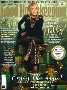 UK Good Housekeeping Magazine: Dolly Parton, Davina McCall, Christmas, Dec 2024 - Picture 1 of 3