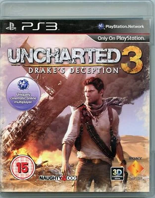 PS3 Uncharted 3 Drake's Deception Very Good Condition Boxed With Manual - Image 1 of 4