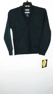 French Toast School uniform Cardigan sweater, V-neck Long sleeve Button down - Image 1 of 4